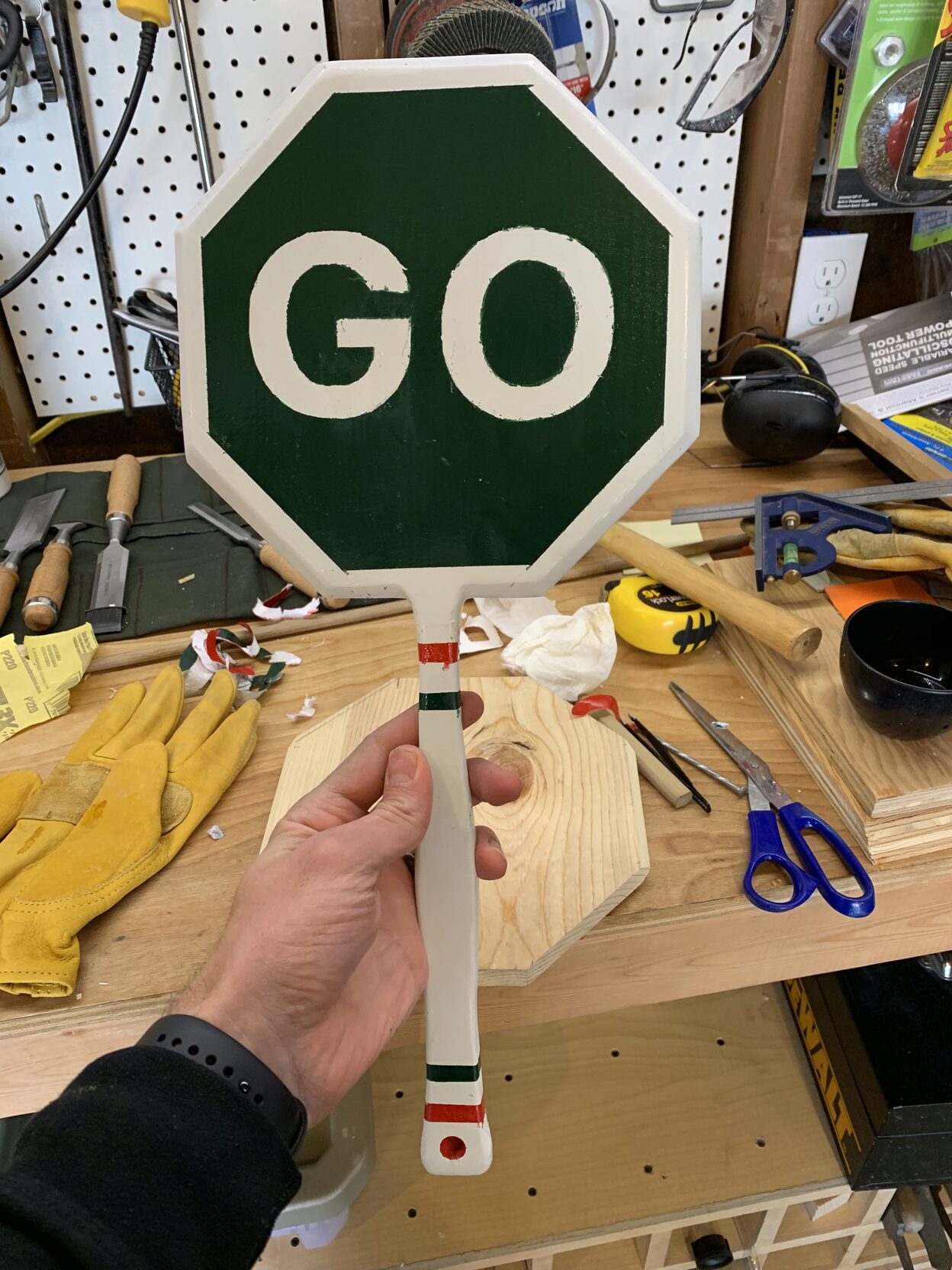 Stop Go Sign