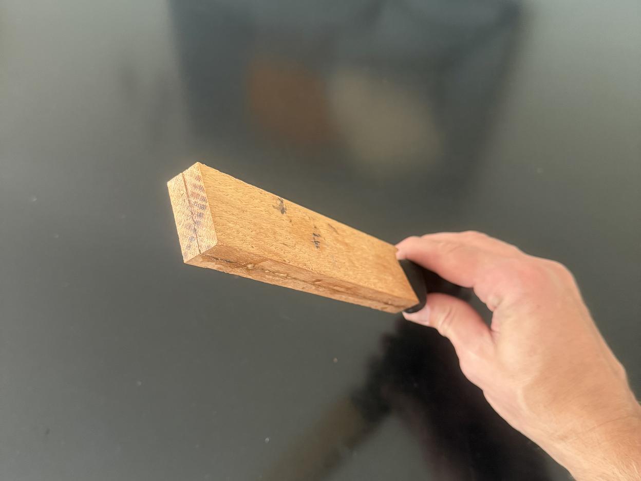  Knife Sheath after glue up.